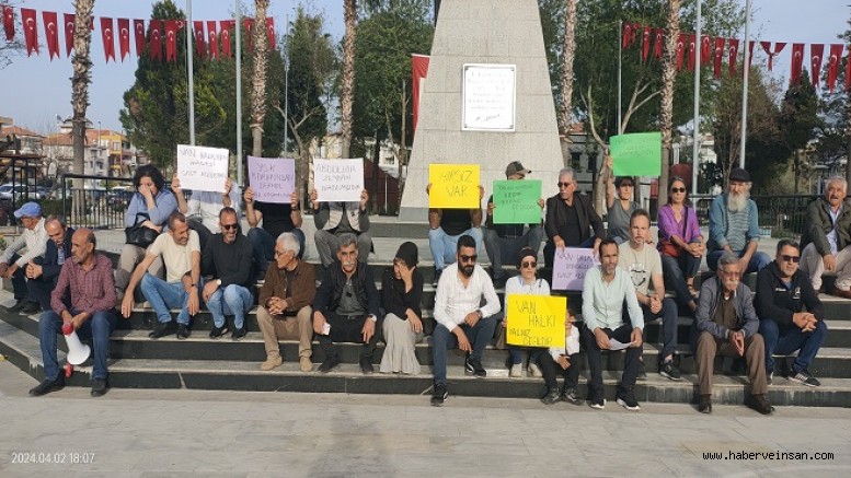 DEM Parti Milas İlçe Örgütü, Van Büyükşehir’e Kayyum Atanmasını Protesto Etti!