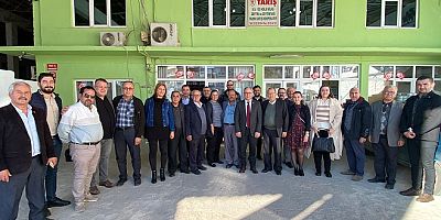Belediye Başkan Aday Adayı Evran’ın TARİŞ Ziyaretinde, Milas Zeytinciliği Konuşuldu!