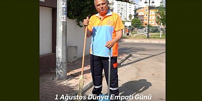 Dünya Empati Gününde, Çöpçü Olan Belediye Başkanı
