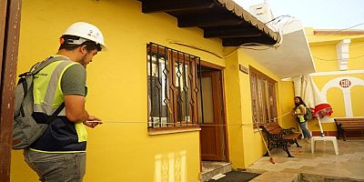 Yapı Durum Tespiti Çalışmaları Kapsamında, Milas Belediyesi Ana Hizmet Binası’nda İnceleme Yapıldı