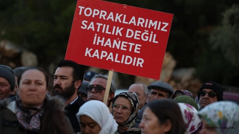 Acele Kamulaştırmaya Tepki: “Ölsek de Topraklarımızı Terk Etmeyeceğiz”