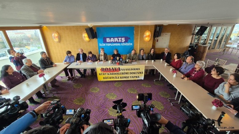 “Barış İçin Toplumsal Girişim” İnisiyatifinin Rojava İçin Başlattığı İmza Kampanyası Açıklandı