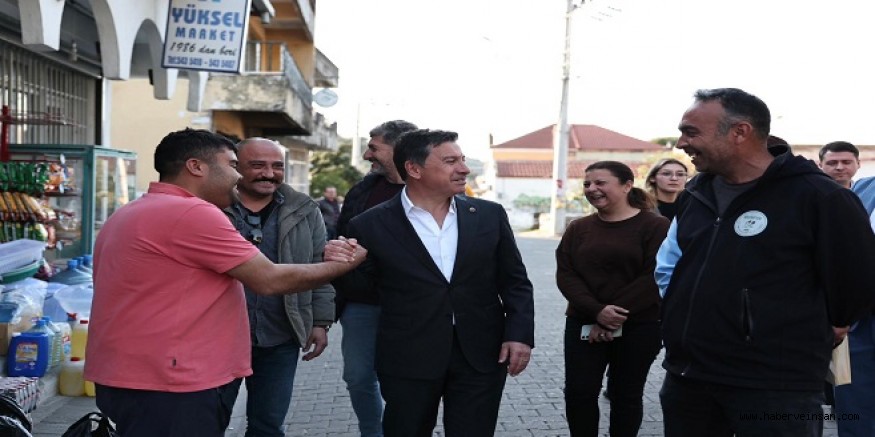 Başkan Aras, Bafa’da Halkla Buluştu