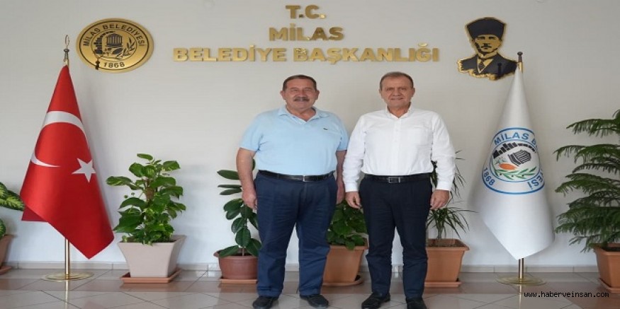 Başkan Seçer, Başkan Topuz’u Makamında Ziyaret Etti