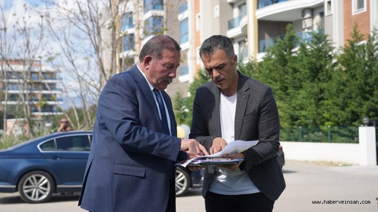 Başkan Topuz, Planlanan Projeleri Yerinde İnceledi