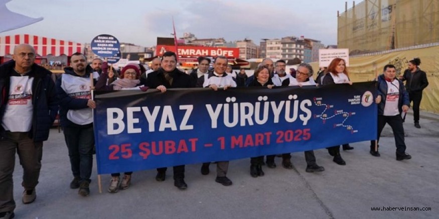 Beyaz Yürüyüş İstanbul’dan Başladı