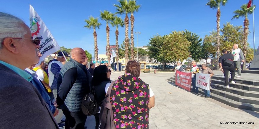 “Biz Emekliler, Hakkimizi İstiyoruz!”