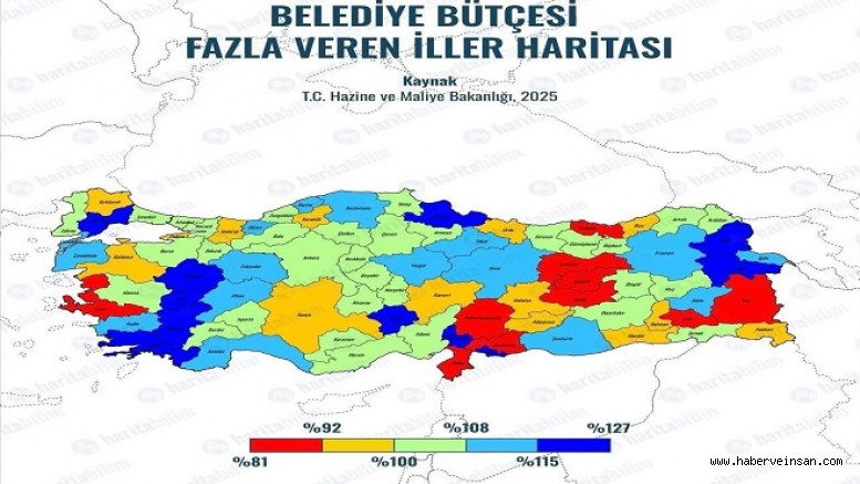 Büyükşehir Hazine Bakanlığı Verilerine Göre Mali Disiplini Koruyan Belediyeler Arasında