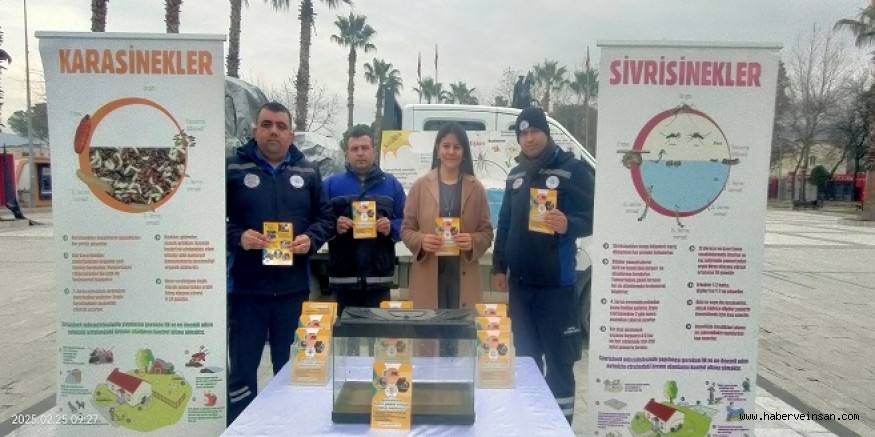Büyükşehir Vektörle Mücadele Ekibi, Atapark'ta Stand Açtı