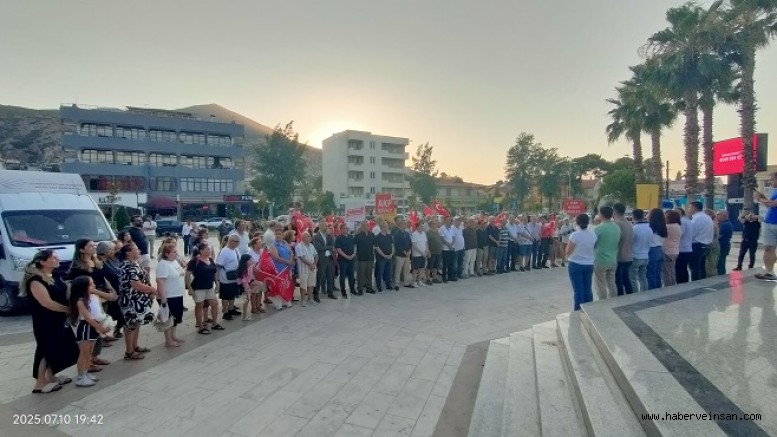 CHP Örgütleri Tarafından, Haksız Gözaltı ve Tutuklamalar Protesto Edildi!