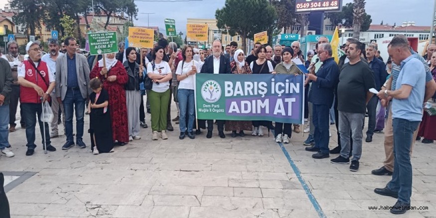 DEM Parti Milas İlçe Örgütünden, “Barış İçin Adım At” Yürüyüşü
