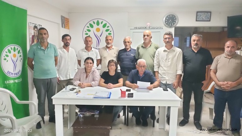 DEM Parti Milas İlçe Örgütünden, Suriye’deki Kobani Halkına Yönelik Baskılarla İlgili Açıklama