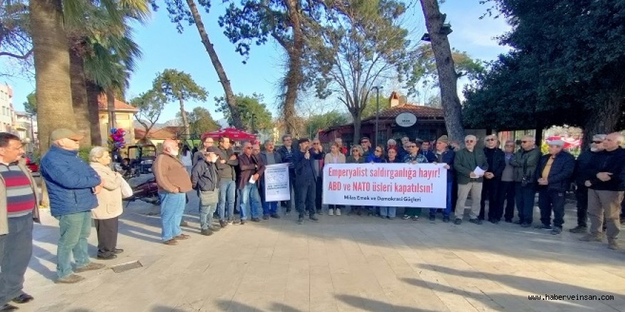 Emperyalist ABD ve İşbirlikçisi İsrail’in İran’a Saldırıları, Milas’ta Protesto Edildi