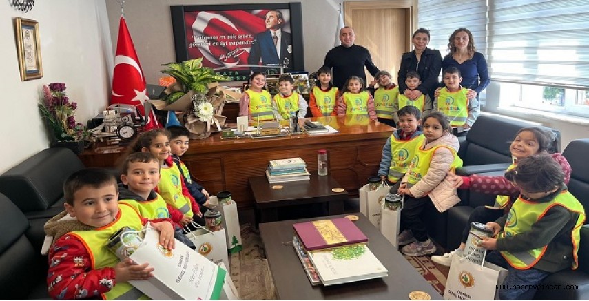 Gümüşlük ve Özel Milas Anaokulu’ndan, Orman İşletme Müdürlüğü’ne Ziyaret