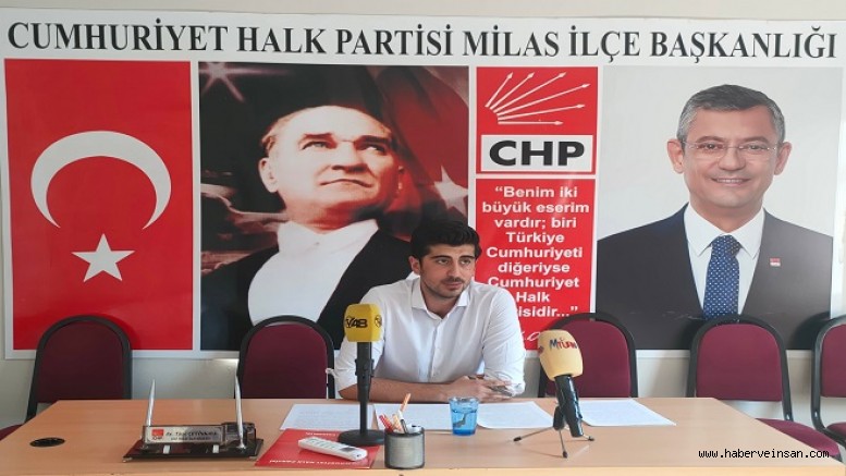 İlçe Yönetim Kurulu Üyesi Samyürek, CHP Milas Gençlik Kolları Başkanlığına Adaylığını Açıkladı