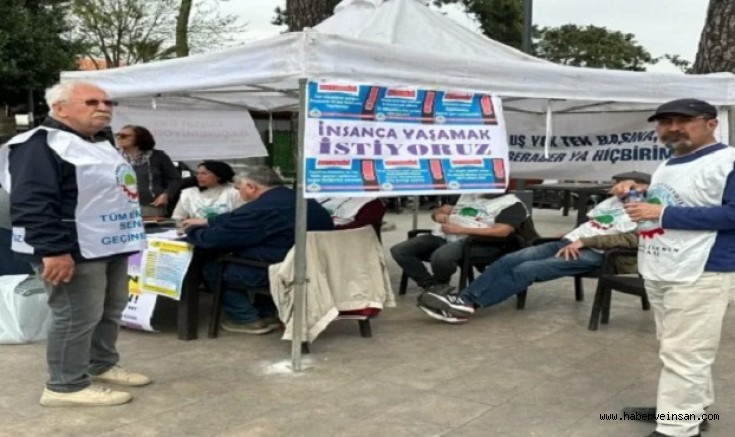 “İNSANCA YAŞAMAK İSTİYORUZ!”