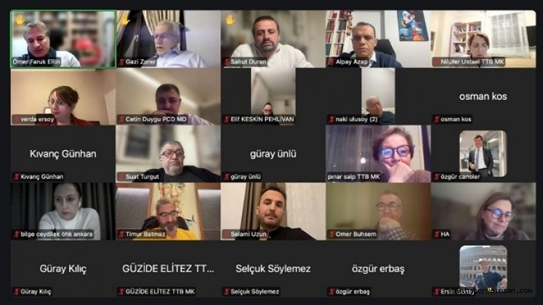 Kota Uygulaması ve Malpraktis Cezalarına Karşı TTB, Tabip Odaları ve Uzmanlık Derneklerinden Ortak Mücadele Kararı