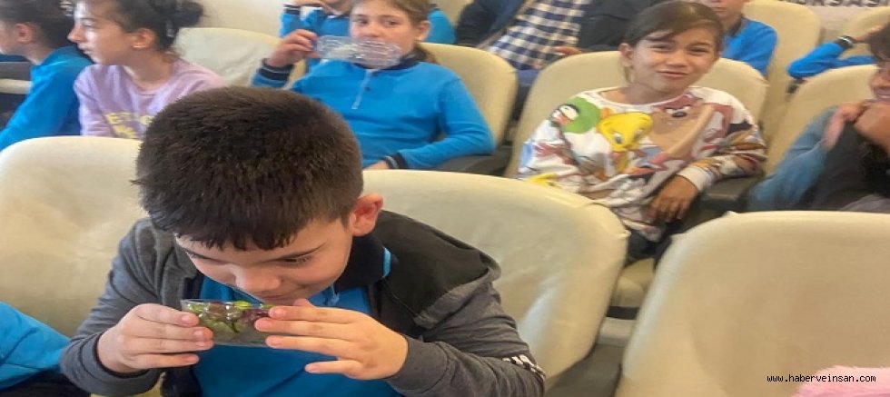 Büyükşehir’den Minik Tadımcılara Zeytinyağı Eğitimi