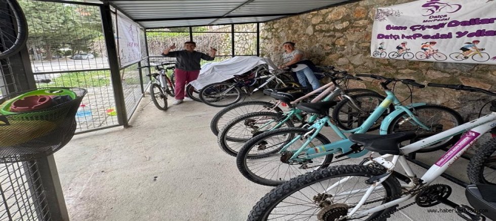 Datça'da “Ben Bisiklet Sürmeyi Bilmiyorum.” Diyen Kadın Kalmasın!