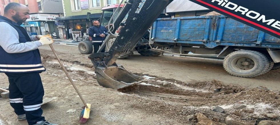 Doğalgaz Çalışmaları İçin Bozulan Yollar, Düzenleniyor