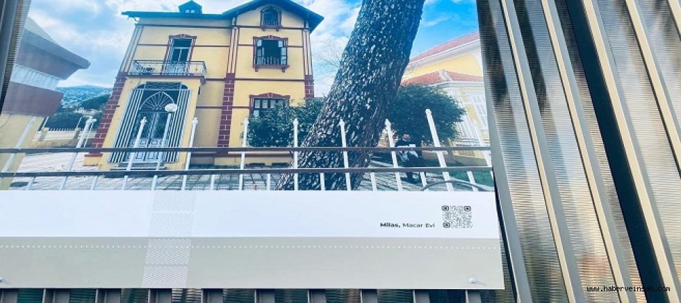 Macaristan Büyükelçiliğinin Duvarında, Milas Macar Evi Fotoğrafı!