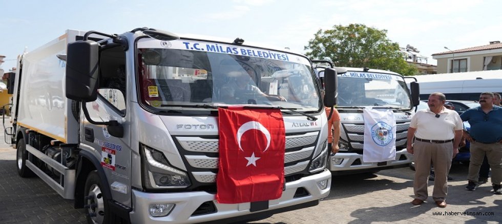 Milas Belediyesi Araç Filosunu Güçlendirmeye Devam Ediyor