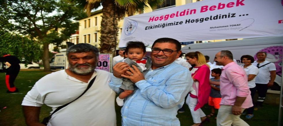 Milas Belediyesi “Hoş Geldin Bebek Projesi” ile 7 yılda toplam 5 bin 598 aileye ulaştı