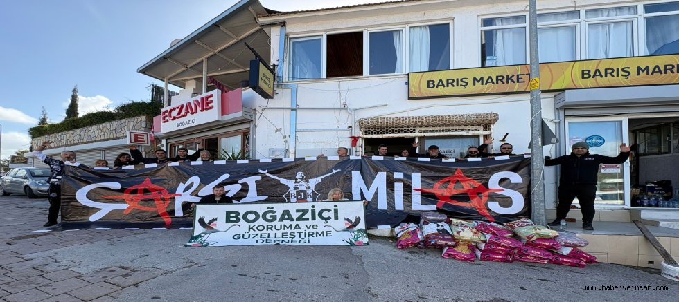 Milas Çarşı: “Semtin Çocukları, Sokaktaki Dostlarını Unutmaz!”