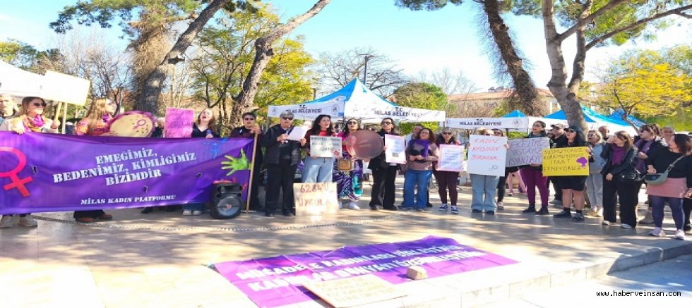 Milas Kadın Dayanışmasının 8 Mart Açıklaması