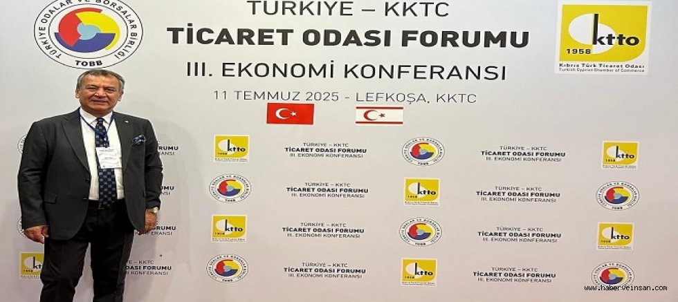 MİTSO Başkanı Özer, Türkiye - KKTC Ekonomi Konferansına Katıldı