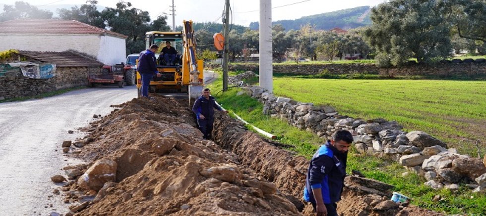 Yatağan Bencik Mahallesi’ndeki İçme Suyu Hattı Yenileniyor