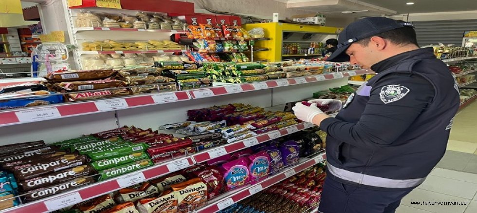 Zabıtadan, Ören’de Market Denetimleri