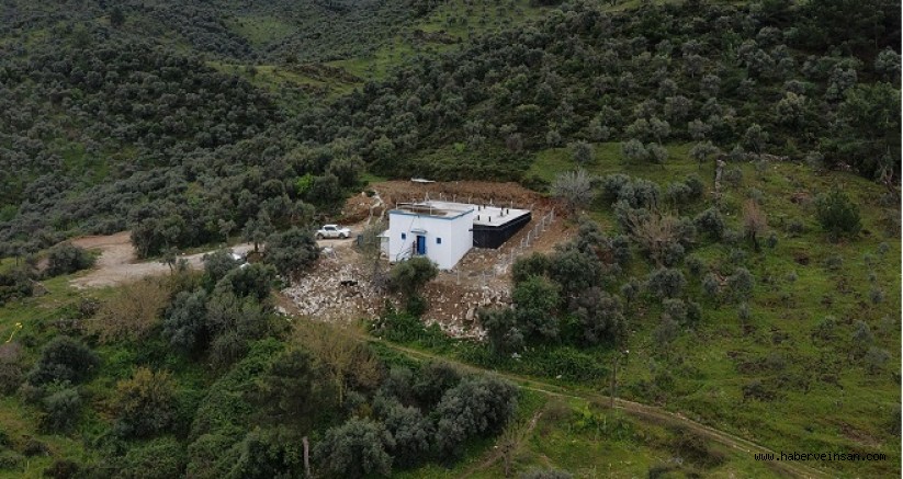 Milas ilçesi Bafa Mahallesi’ndeki İçme Suyu Deposu Yenilendi