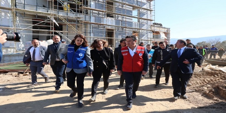 Milas'ın Yeni Kültür ve Sanat Merkezinde Çalışmalar Devam Ediyor