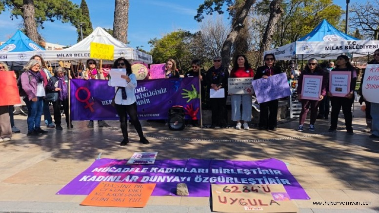 Milas Kadın Dayanışmasının 8 Mart Açıklaması