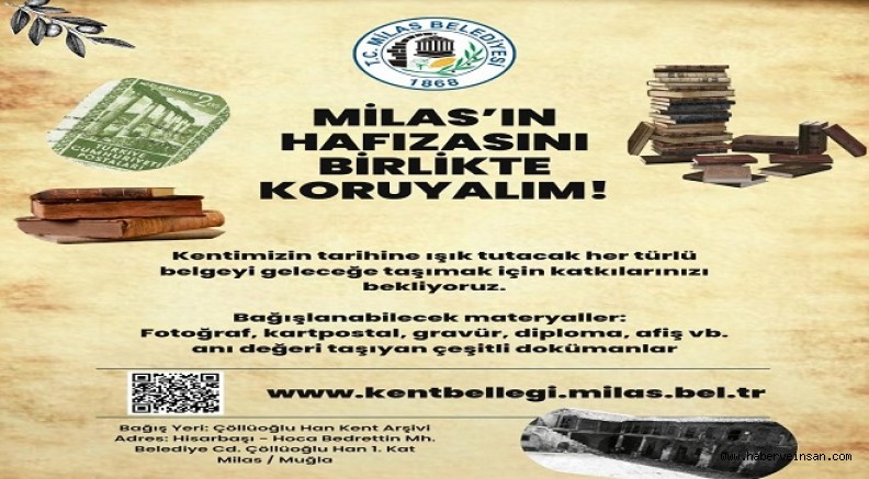 Milas Kent Belleğini, Birlikte Oluşturalım!