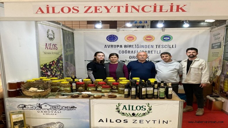 Milas Markası Ailos Zeytin, Ankara Kahvaltı Fuarında İz Bıraktı!