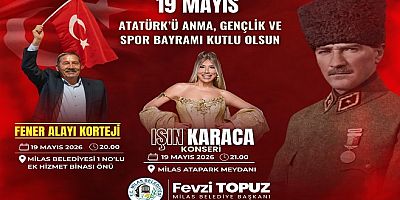 19 Mayıs Coşkusu Fener Alayı ve Işın Karaca Konseriyle Yaşanacak
