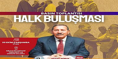 6 Aylık Hizmetlerin Anlatıldığı Belediye-Halk Buluşması, Yarın Saat 11’de