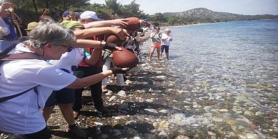 Akdeniz'den Ege'ye Dostluk ve Doğa Yürüyüşü Yapıldı