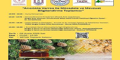 Arıcılıkta Varroa ile Mücadele ve Mevzuat Toplantısı MİTSO’da