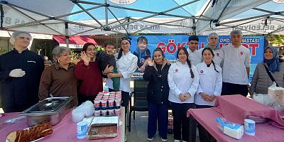 Atatürk Mesleki ve Teknik Anadolu Lisesi ‘Değerler Kulübü’nün, Göktuğ Kurt İçin Sosyal Sorumluluk Faaliyeti