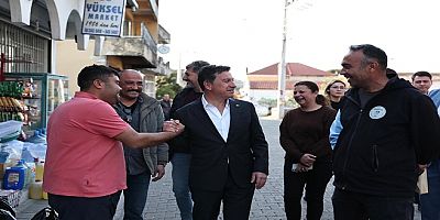 Başkan Aras, Bafa’da Halkla Buluştu