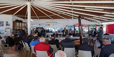 Başkan Tokat, Ören Atıksu Arıtma Tesisi Bilgilendirme Toplantısına Katıldı