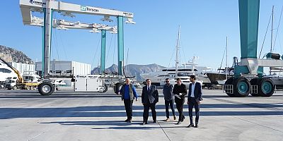 Başkan Topuz, Yat İmalat Bakım / Onarım ve Çekek Yerini Gezdi