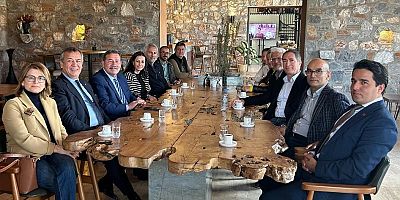 Belediye Başkanı Topuz, Milas’taki Altı Kazı Başkanıyla Buluştu