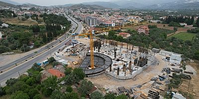Büyükşehir Belediyesi Milas Kültür Merkezi İnşaatı, Yükseliyor