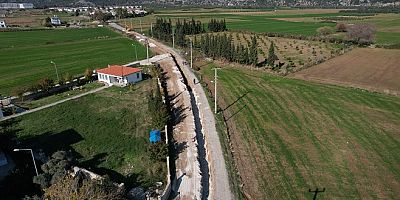 Büyükşehir Ören Kanalizasyon Projesinin 18 Bin Metresini Tamamladı