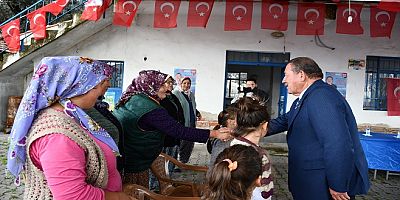 CHP Belediye Başkan Adayı Topuz’un, Mahalle Ziyaretleri Devam Ediyor