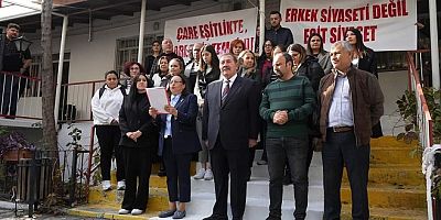 CHP Kadın Kollarından, 5 Aralık Kadına Seçme ve Seçilme Hakkının Tanınmasının 90.Yıldönümü Açıklaması